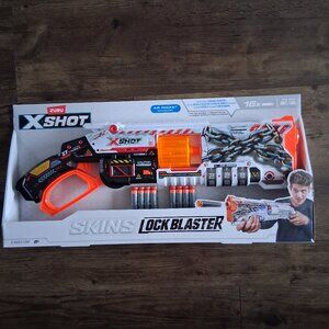 XSHOT Skins Lock Blaster (16 Darts) by ZURU